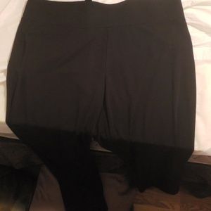 NWOT black stretchy slacks/pants